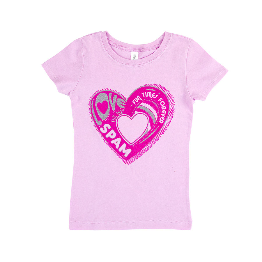 Girls SPAM® Brand Heart T-shirt