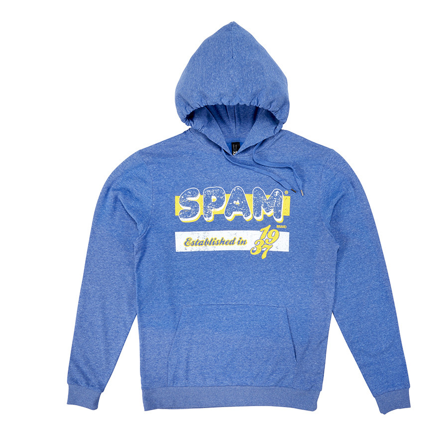 Blue SPAM® Brand Hoodie 