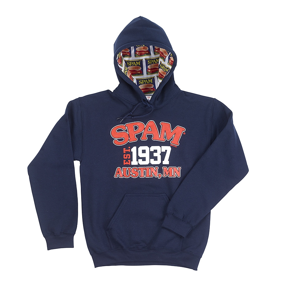 Hoodie with SPAM® Brand fabric