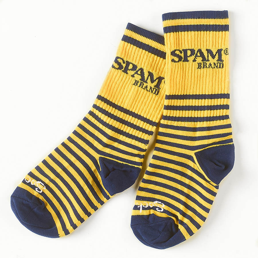 Striped SPAM® Brand Socks