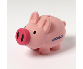  Pink SPAMMY™ Pig Bank   