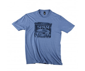 Blue T-shirt with SPAM® Can