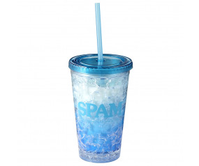 Double Insulated SPAM® Brand Tumbler with Straw