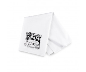 Flour Sack Dish towel w/SPAM® Can