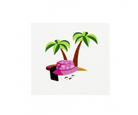 SPAM® Musubi Temporary Tattoo (Palm Tree)