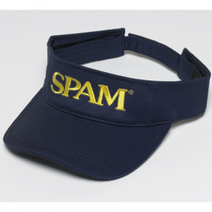 Navy SPAM® Brand Visor