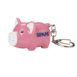 Pink Piggy "Oink" Keychain