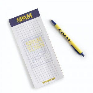 SPAM® Brand Notepad & Pen