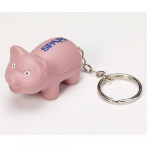 Soft Piggy Keychain