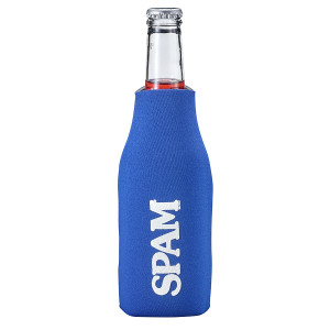 Blue SPAM® Brand Bottle Hugger 