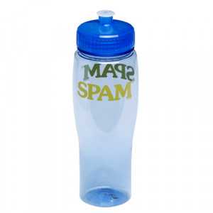 Translucent Blue SPAM® Brand Water Bottle
